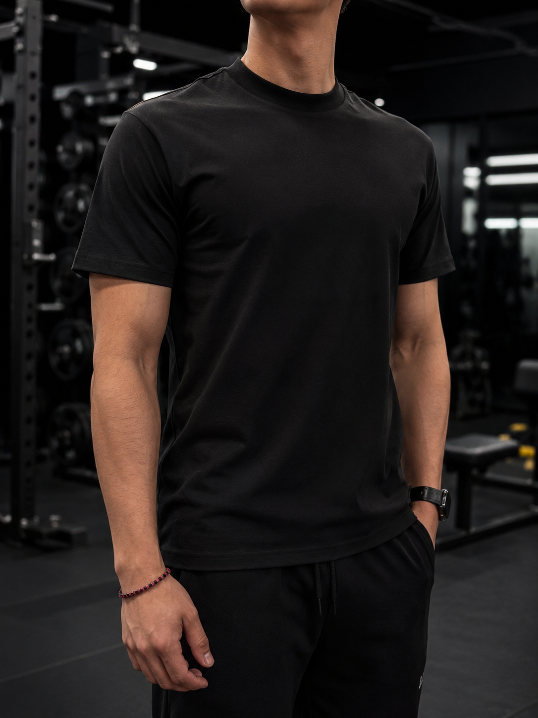 Playera Sorona corte slim fit 73% algodón 23% sorona
